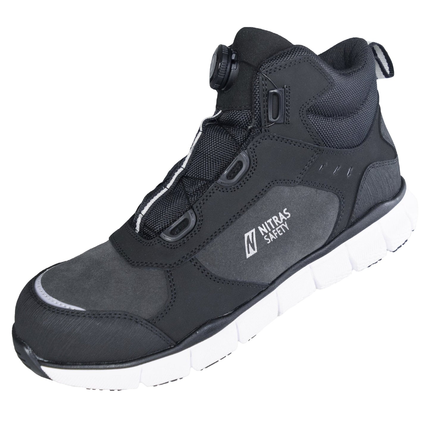 NITRAS SONIC STEP MID FIT, S3S FO HRO SC SR, skyddsstövlar, mellanhöjd