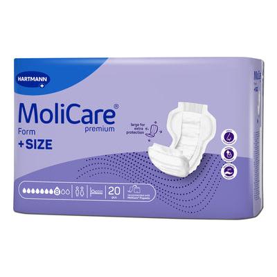 MoliCare p Form +STORLEK 8Tr P20 | Förpackning (20 stycken)
