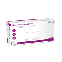 MaiMed vi-touch engångshandskar i vinyl, puderfria, 100 st/kartong