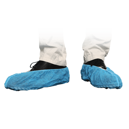 MaiMed-Cover ABS skoöverdrag engångsskoöverdrag av PP, blå, 50 st/förp. | Förpackning (50 stycken)
