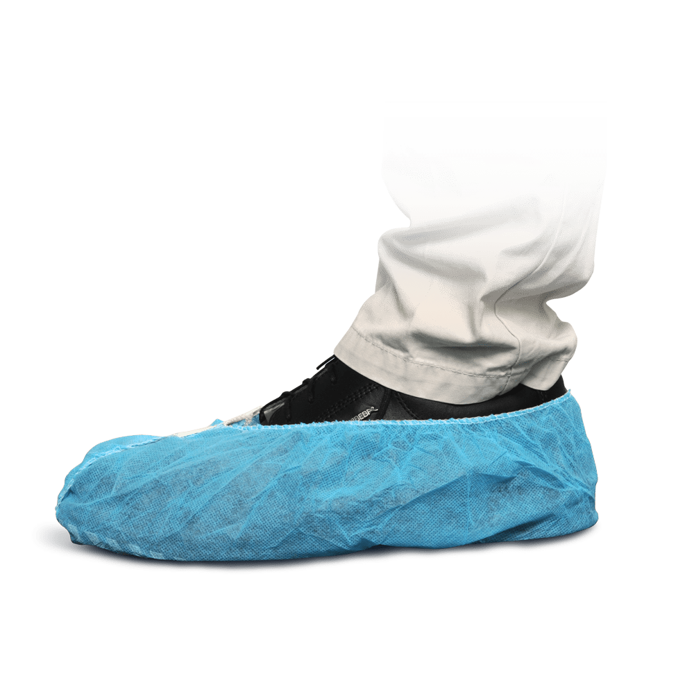 MaiMed-Cover ABS skoöverdrag engångsskoöverdrag av PP, blå, 50 st/förp. | Förpackning (50 stycken)