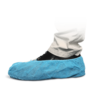 MaiMed-Cover ABS skoöverdrag engångsskoöverdrag av PP, blå, 50 st/förp. | Förpackning (50 stycken)