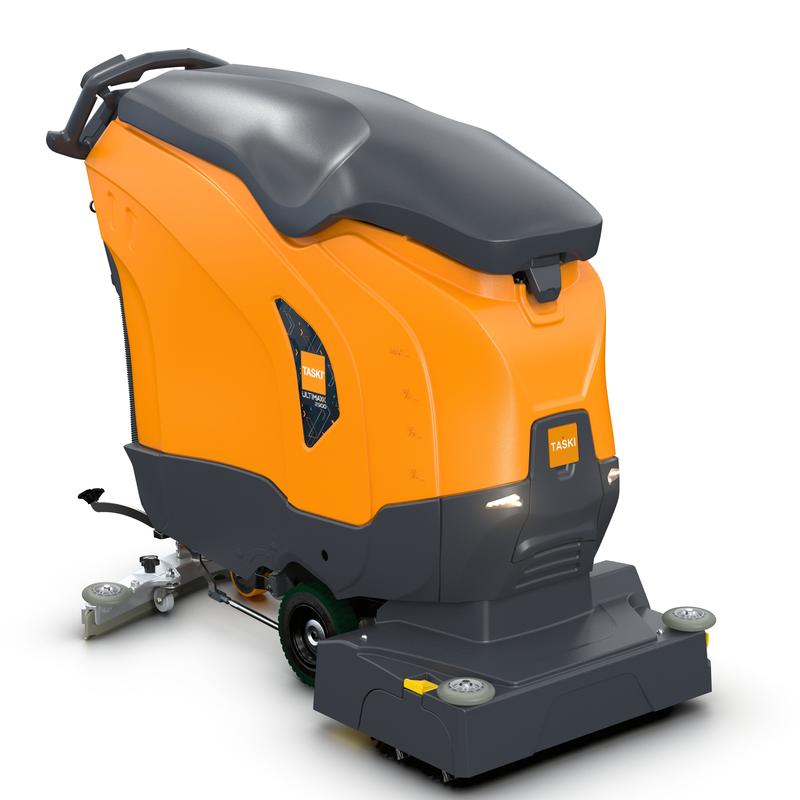 Der TASKI ULTIMAXX 2900 RB65 Performance BMS 25A EBU von Diversey Deutschland GmbH & Co. OHG ist eine Scheuersaugmaschine der nächsten Generation mit Radantrieb, 63-Liter-Tank und 65-cm-Doppelbürste, ideal für die effiziente Reinigung von großen Innenböden.