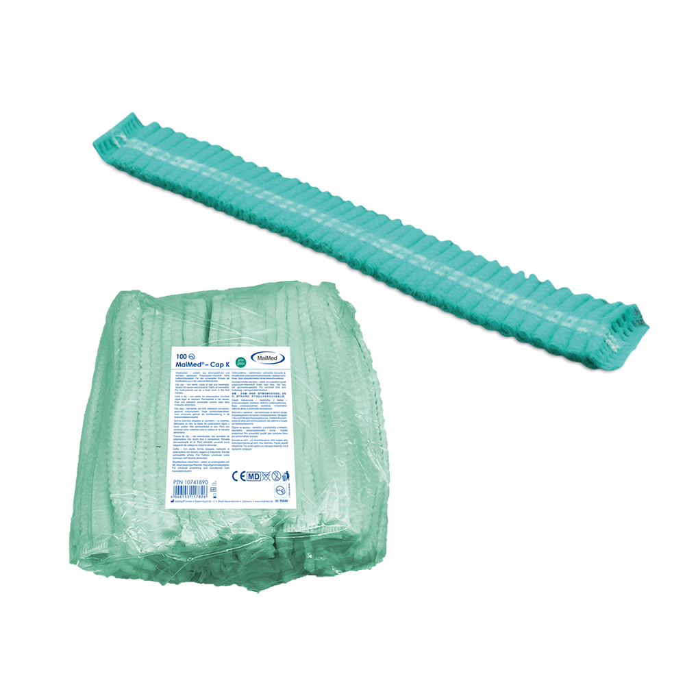 MaiMed-Cap K, clip cap av PP, 100 st/påse