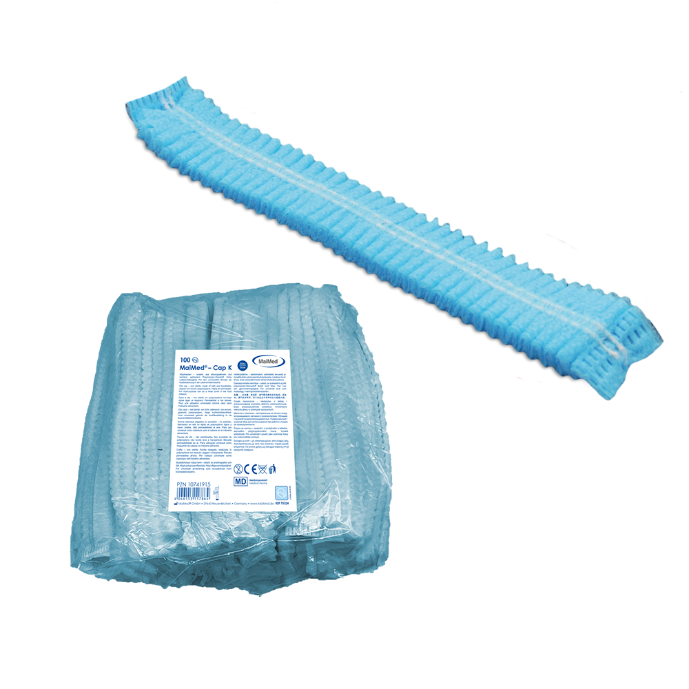 MaiMed-Cap K, clip cap av PP, 100 st/påse