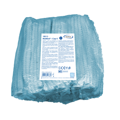 MaiMed-Cap K, clip cap av PP, 100 st/påse
