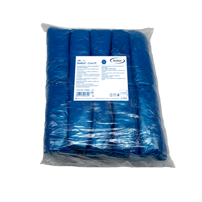 MaiMed-Cover PE skoöverdrag Engångsskoöverdrag av PE, blå, 100 st/förp. | Förpackning (100 stycken)