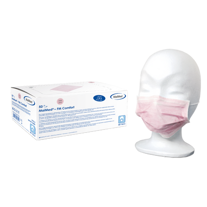 MaiMed-FM Comfort kirurgisk mask, icke-steril, 3-lagers, 50 st/kartong
