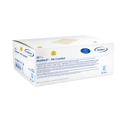 MaiMed-FM Comfort kirurgisk mask, icke-steril, 3-lagers, 50 st/kartong