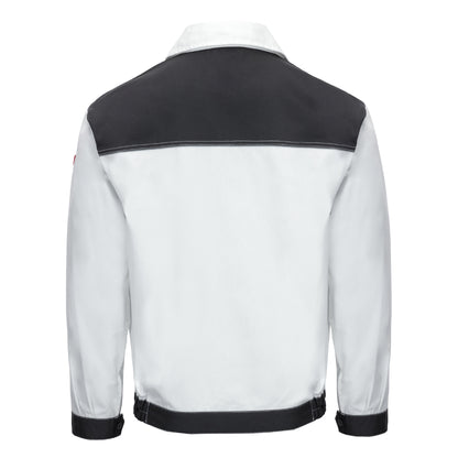 NITRAS MOTION TEX LIGHT, arbetsjacka, vit/grå