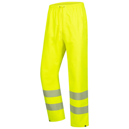 NITRAS MOTION TEX VIZ PLUS, regnbyxor med hög synlighet
