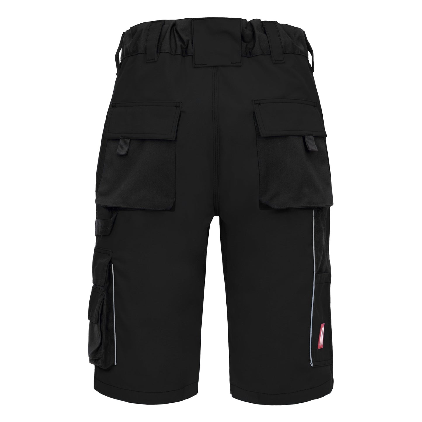 NITRAS MOTION TEX PLUS, arbetsbyxa, kort, svart