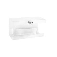 MaiMed vägghållare för handskfack med fjäder av akryl - mått: 246x106x135mm - förpackning om 1 | Förpackning (1 st)