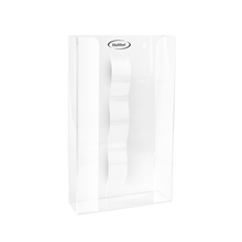 MaiMed vägghållare för handskfack med fjäder av akryl - mått: 246x81x410mm - set om 3 | Förpackning (1 st)