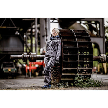 NITRAS MOTION TEX PLUS, arbetsjacka, grå/svart