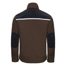 NITRAS MOTION TEX PLUS, arbetsjacka, brun/svart