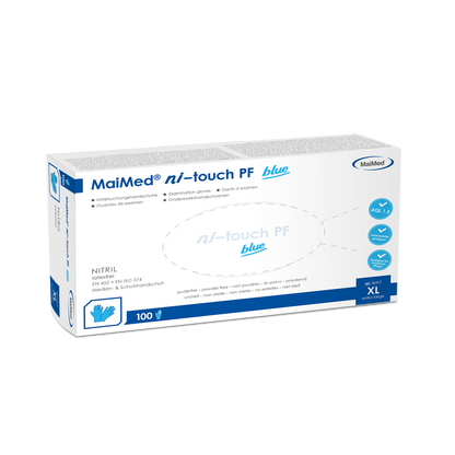 MaiMed ni-touch engångshandskar i nitril 100 st/kartong