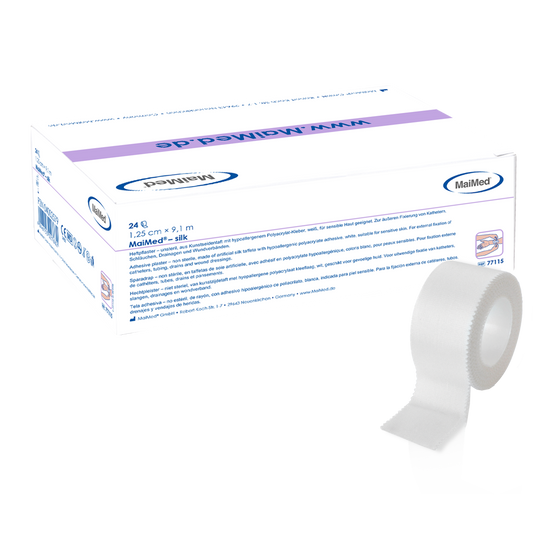 MaiMed-silke vidhäftande gips av konstgjord sidentaft