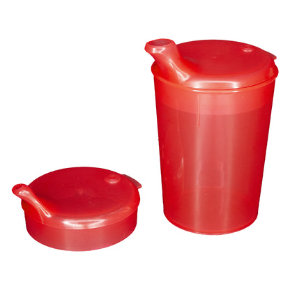 NITRAS sippy cup set, polypropen, 3 delar, 1 kopp kapacitet 250 ml