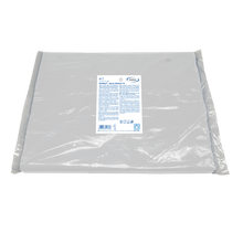 MaiMed-Förkläde Medium PE, förkläde av PE 75x115cm vit, 50 st/pack, blockerad, slät yta | Förpackning (50 stycken)