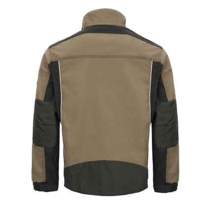 NITRAS MOTION TEX PRO FX, arbetsjacka, khaki/svart