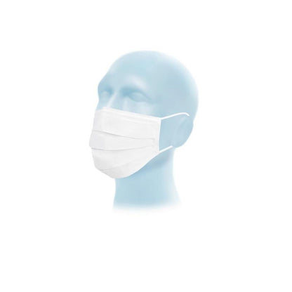 Suavel® Protec Plus IIR MPSOP-mask med elastiska öronöglor, grön | Förpackning (50 stycken)