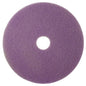 Das Twister Pad lila, rund von Diversey Deutschland GmbH & Co. OHG ist ein flaches, rundes, lilafarbenes Pad mit Mittelloch, ideal zur Unterhaltsreinigung auf beschichteten Hartböden.