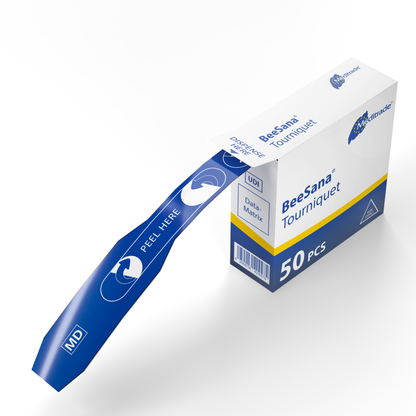 BeeSana® Tourniquet | Förpackning (50 stycken)