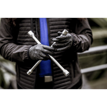 NITRAS TOUGH GRIP LIGHT, engångshandskar i nitril, svarta