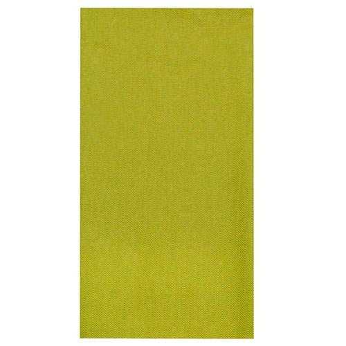 På vit bakgrund syns en rektangulär duk från PAPSTAR GmbH, vävnad "ROYAL Collection" (120 cm x 180 cm) i enkel, enfärgad limegrön.