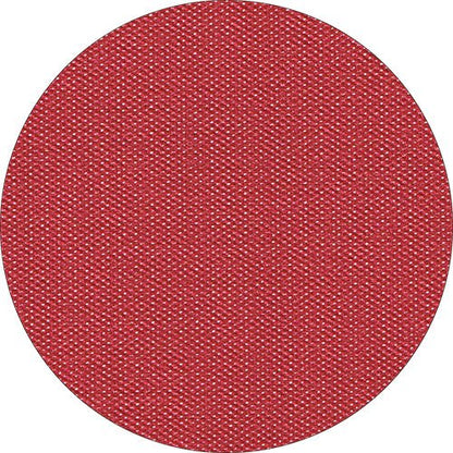 En närbild av Starpak 20 mittdukar, tygaktig, fleece ”soft selection plus” (80 x 80 cm) visar ett runt rött mönster med en jämn vävstruktur, idealisk för dekoration och fleeceapplikationer.