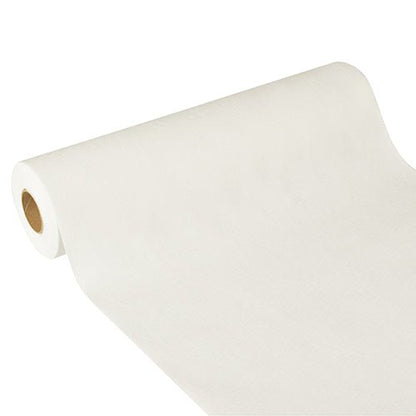 Starpak-bordslöparen "Soft Selection Plus" av tyg-liknande fleece (24 m x 40 cm) på rulle med synlig papphylsa till vänster – perfekt för speciella tillfällen.