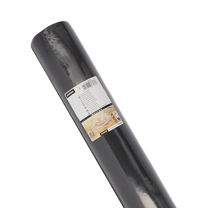 En närbild av en Starpak-bordsduk, tyg-liknande Airlaid (20 m x 1,2 m) från Starpak, med en vit etikett med text och matbilder, som framhäver dess hållbara och lättstädade yta, perfekt för matlagning eller bakning.