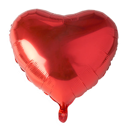 Der PAPSTAR Folienluftballon Herz rot (Ø 45 cm) von PAPSTAR GmbH ist ideal für Feiern, ob als roter Ballon zur Hochzeit oder als Folienballon zum Valentinstag. Beutel mit 1 Stück - fertig aufgeblasen und herzförmig.