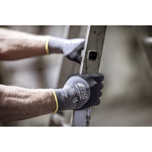 NITRAS SKIN FLEX V, monteringshandskar, grå/svart