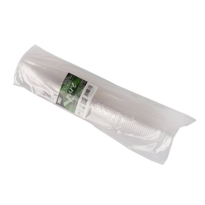 Eine Packung mit 100 "puren" Runddeckeln (Ø 9,5 cm) der PAPSTAR GmbH aus klarem, umweltfreundlichem PLA, mit grün-weißem Etikett mit Text, Barcode und "biologisch abbaubar", in transparenter Verpackung.