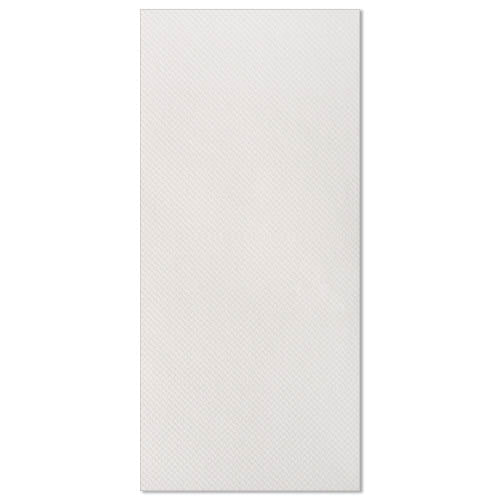 De 50 servetterna "ROYAL Collection" 1/8-vik, 40 x 40 cm, från PAPSTAR GmbH är eleganta vita servetter med diskret mönster – idealiska för en stilfullt dukad bord.