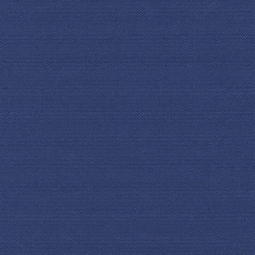 En närbild av PAPSTAR 100 servetter ”ROYAL Collection”, 1/4-vikta, 40x40 cm från PAPSTAR GmbH lyfter fram det enfärgade blå, fint vävda tyget utan mönster eller ytterligare färger och framhäver därmed dess högkvalitativa material.