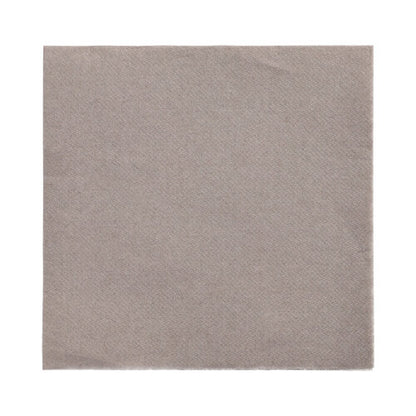 Avbildad är en enskild PAPSTAR 150 servetter "DAILY Collection" 1/4-vikning 32 cm x 32 cm servett från PAPSTAR GmbH liggande platt på vit bakgrund.