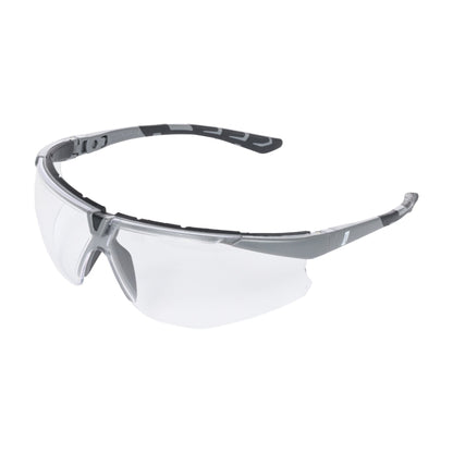 NITRAS VISION PROTECT PREMIUM, skalglasögon, transparent/grå, ISO 16321-1 plast | Förpackning (12 stycken)