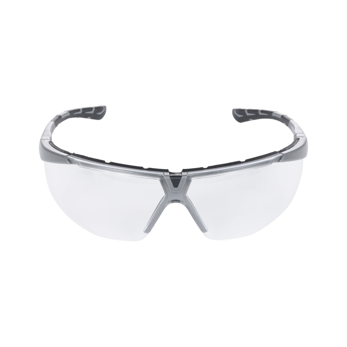 NITRAS VISION PROTECT PREMIUM, skalglasögon, transparent/grå, ISO 16321-1 plast | Förpackning (12 stycken)