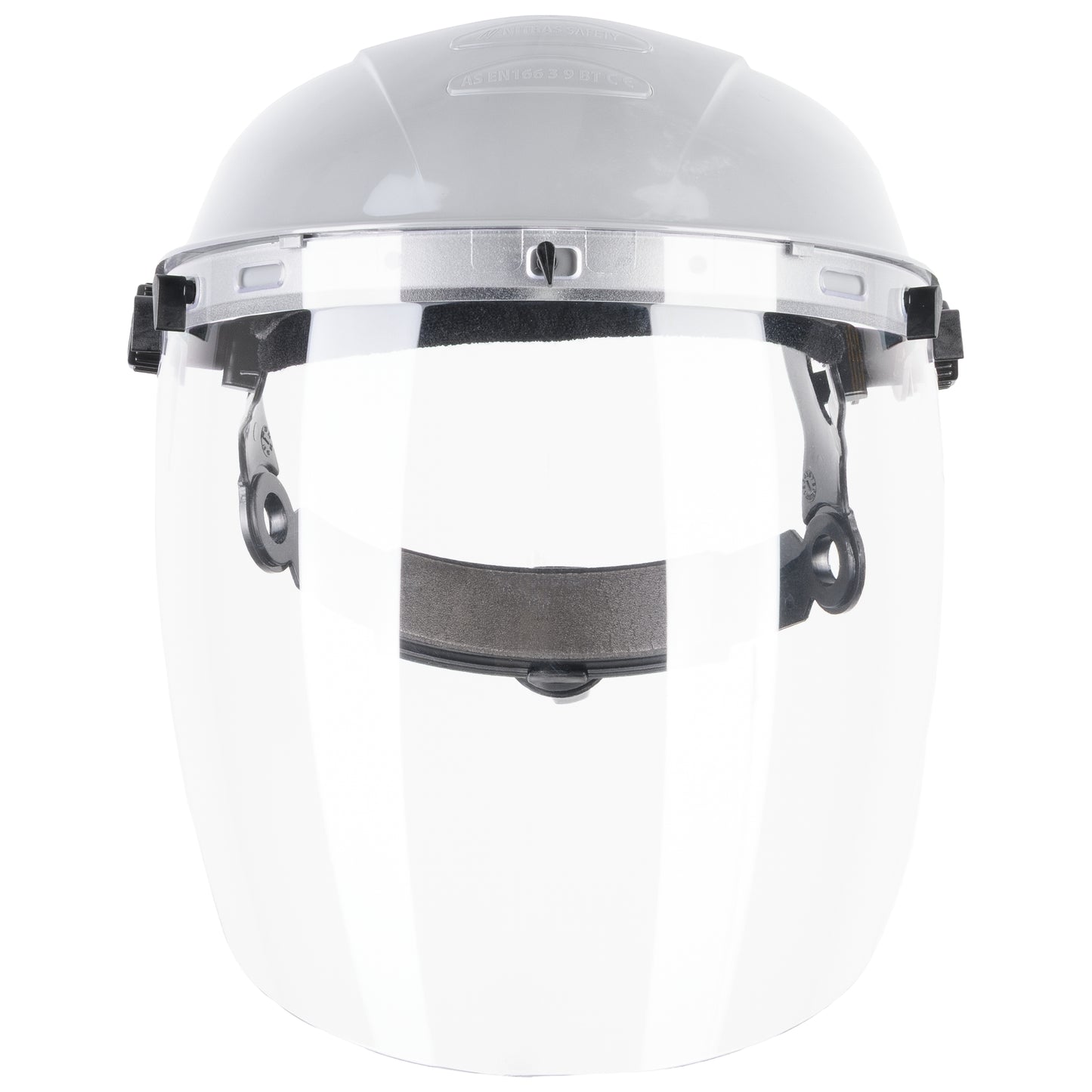 NITRAS PROTECT visir, transparent / svart, EN 166 plast | Förpackning (1 st)