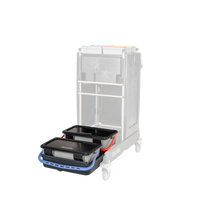 Numatic SRK 25 - 2 x Mopmatic mopplåda MK1 och skål för MK1 svart inkl. fästskruv | Förpackning (1 st)