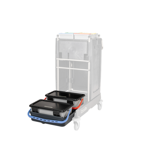 Numatic SRK 25 - 2 x Mopmatic mopplåda MK1 och skål för MK1 svart inkl. fästskruv | Förpackning (1 st)