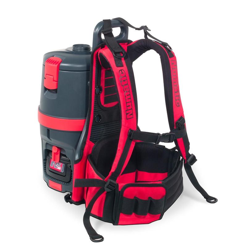 Numatic batteri ryggsäcksdammsugare RSB150NX/1, grafit, tillbehörsset AA30E | Förpackning (1 st)