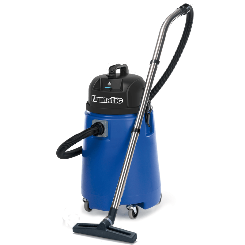 Numatic vattendammsugare WV800-2, blå, baffelplatta, inklusive tillbehörssats AA5 32 mm | Förpackning (1 st)