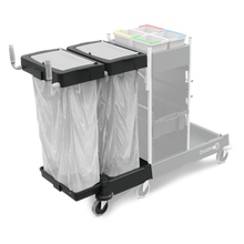 Numatic avfallsenhet förlängningssats 240 liter för SM-4, pulverlackerad, svart (Reflo) | Förpackning (1 st)