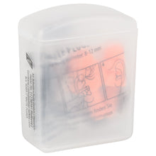 NITRAS MUTE PLUGS, hörselskyddsproppar, orange / svart, EN 352-2 plast | Förpackning (48 stycken)