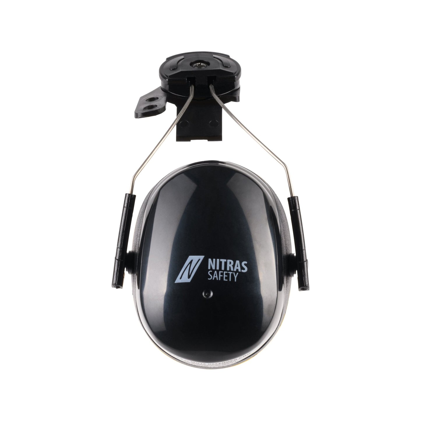 NITRAS MUTE DEFENDER PRO, hörselkåpor, svart/gul, EN 352-3 plast | Förpackning (1 st)