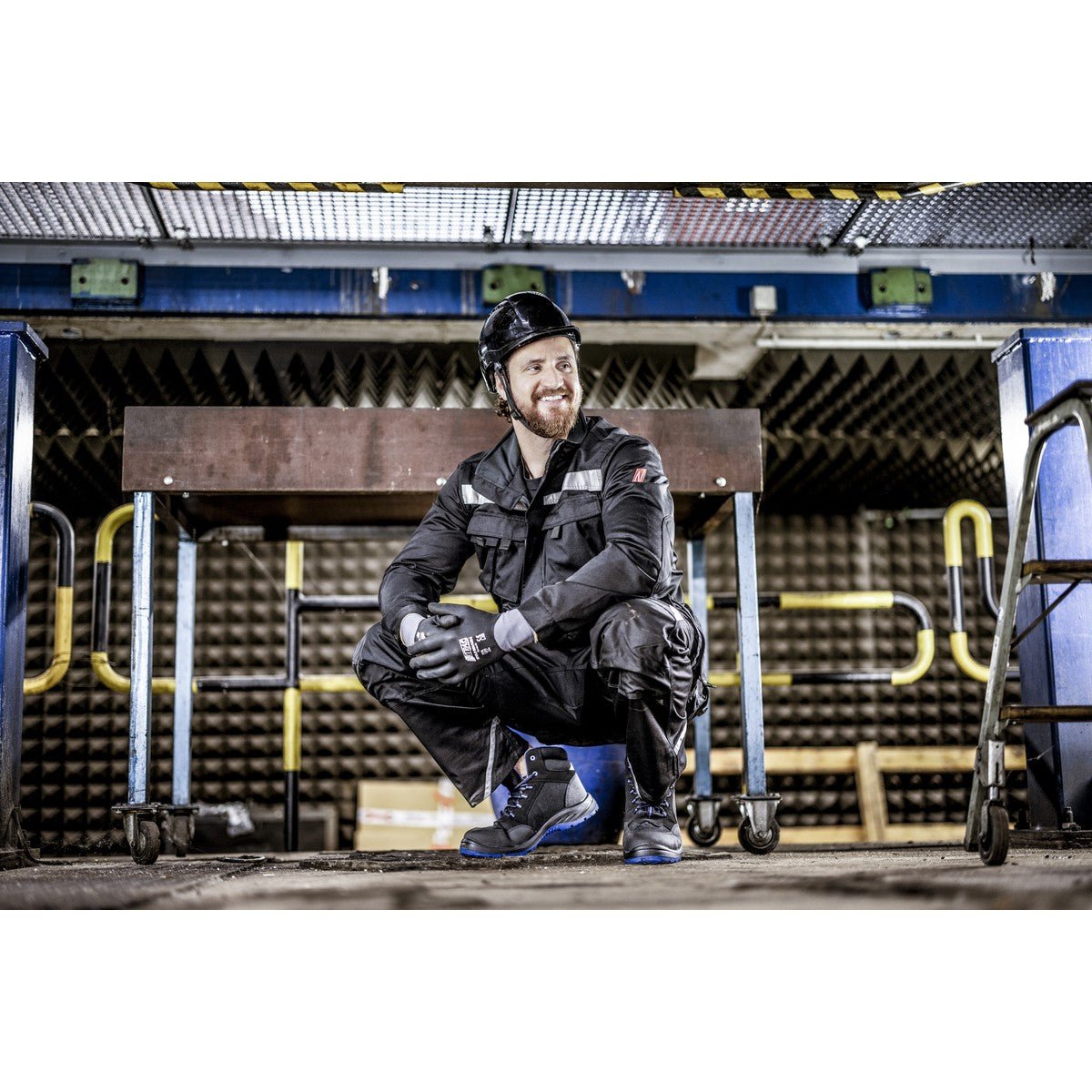 NITRAS MOTION TEX PLUS, arbetsjacka, svart